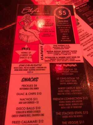 Ethyl's Alcohol & Food