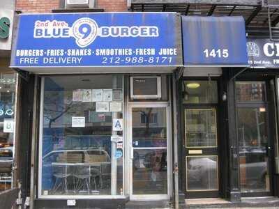 Blue 9 Burger 2nd Ave