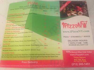I Pizza Ny