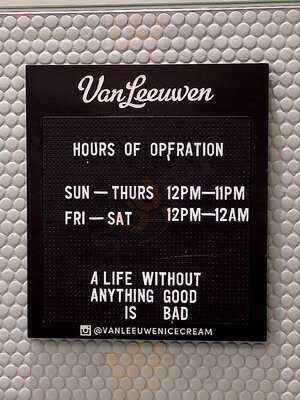Van Leeuwen Ice Cream