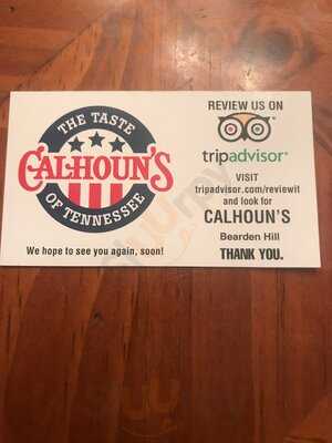 Calhoun's On Bearden Hill
