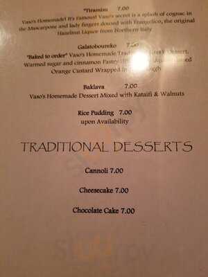 Vaso's Mediterranean Bistro