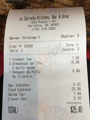 La Carreta Hispanic Grocery & Taqueria