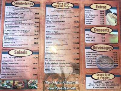 Pipo's Original Cuban Cafe