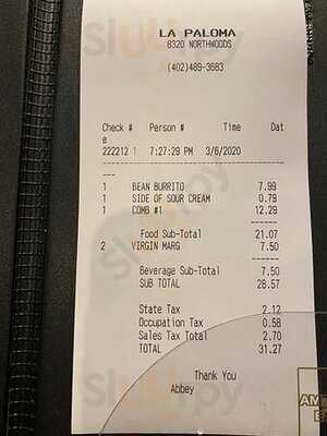 La Paloma Restaurant