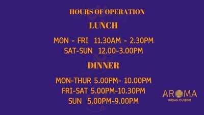 Aroma Indian Restaurant