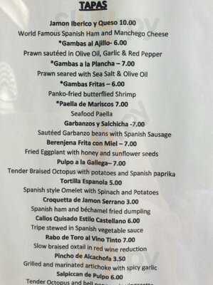 Abanico Tapas Bar, Restaurant & Music