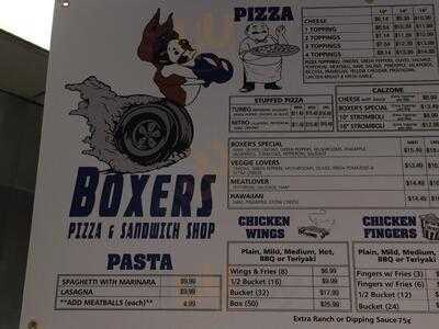 Boxers Pizza