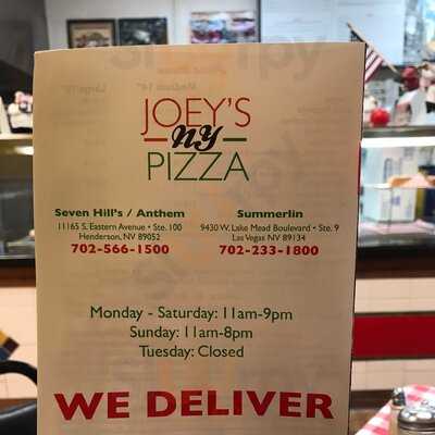 Joeys Ny Pizza