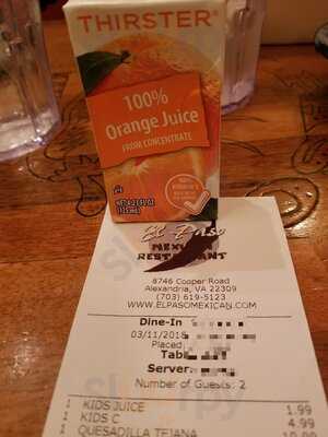 El Paso Mexican Restaurant