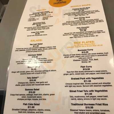 Tharaphu Burmese Street Food