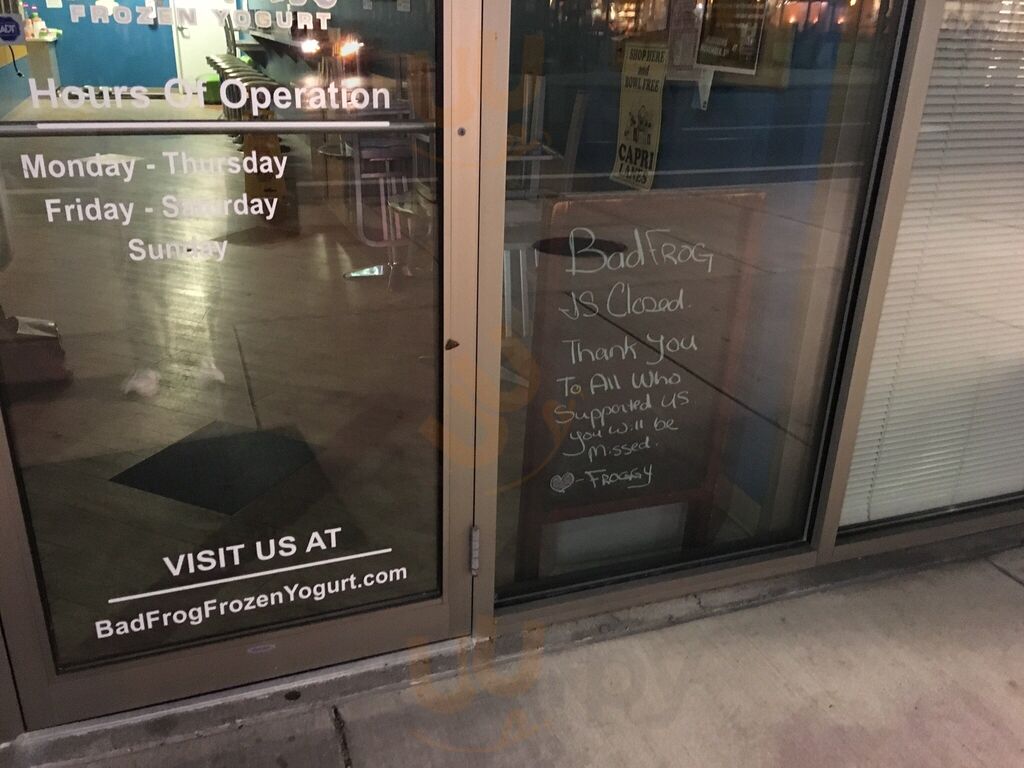Bad Frog Frozen Yogurt
