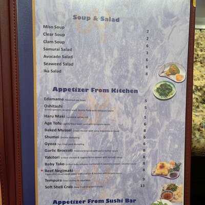 Samurai Hibachi & Sushi Bar