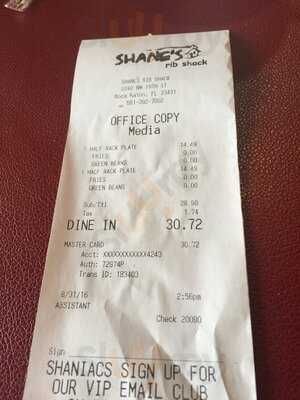 Shane's Rib Shack