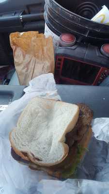 Blue And White Carry Out