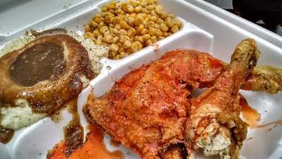 Blue And White Carry Out