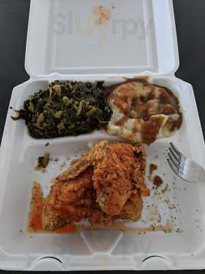 Blue And White Carry Out