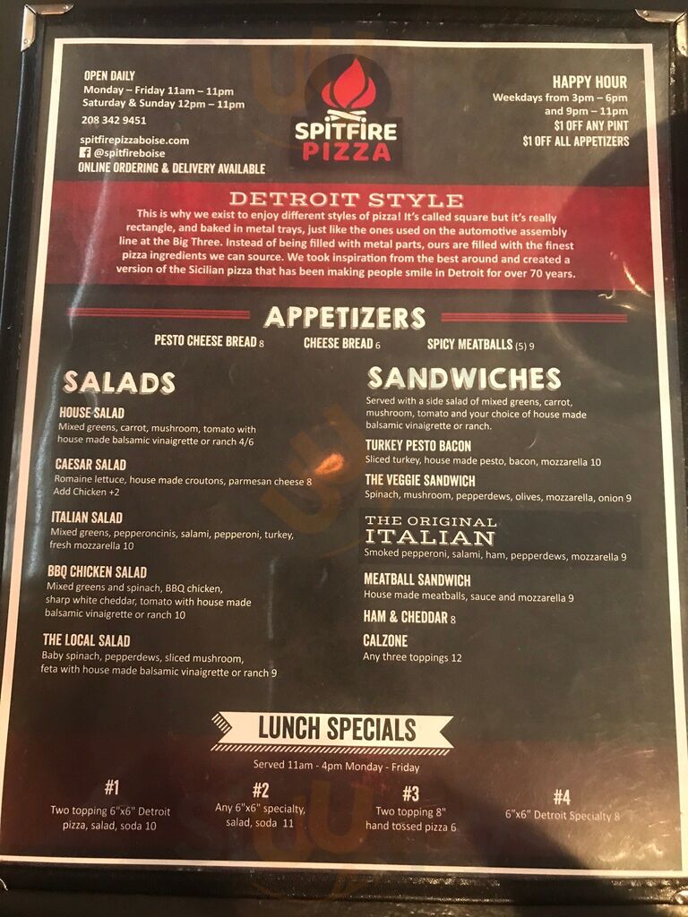 Spitfire Craft Pizza & Pints