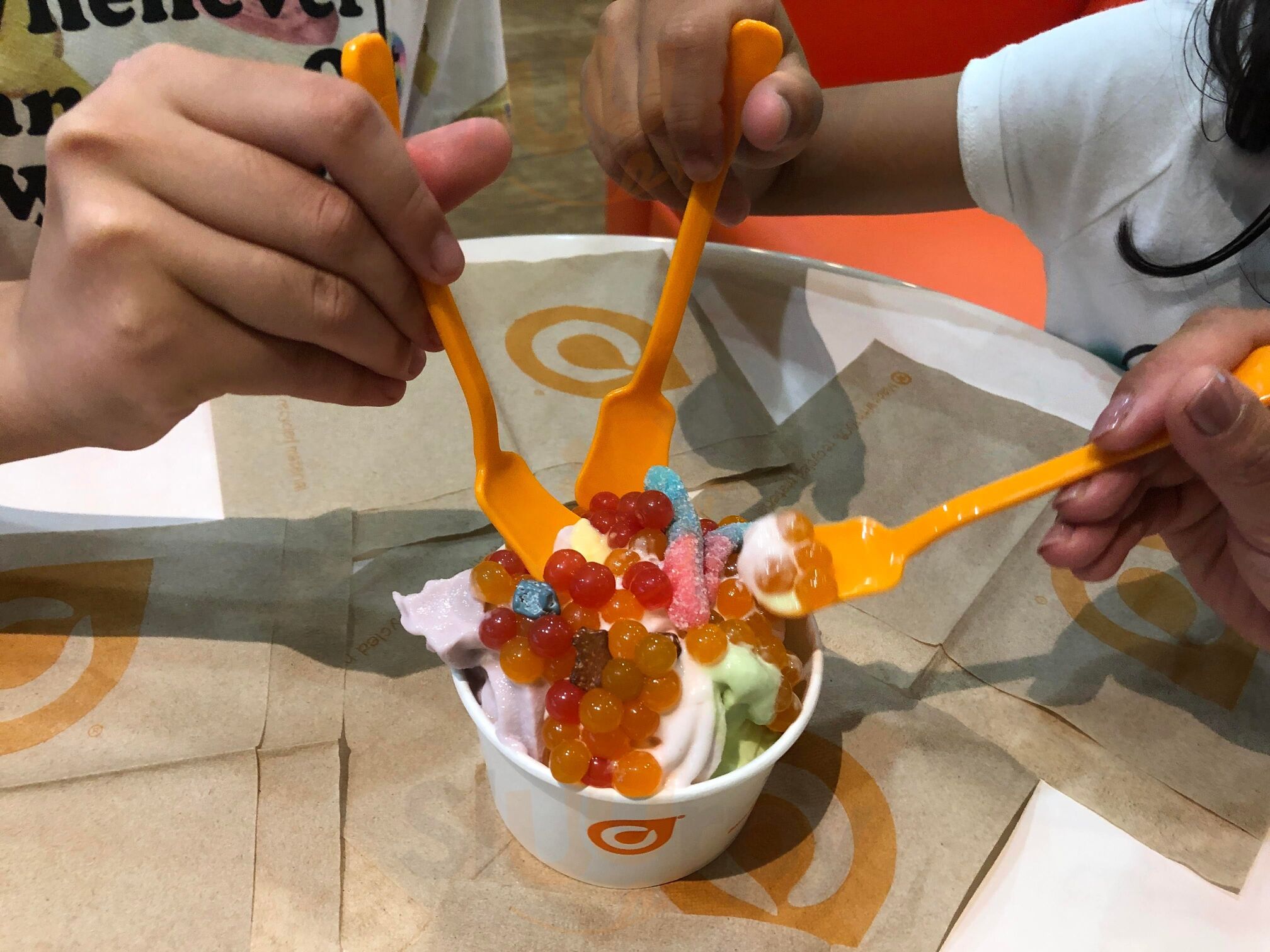 Orange Leaf Self Serve Frozen Yogurt Tiverton