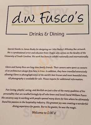 D.w. Fusco's