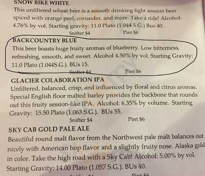 Matanuska Brewing Downtown Brewpub