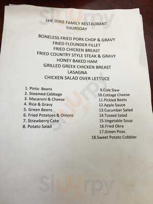 Dixie Family Restaurant Ii