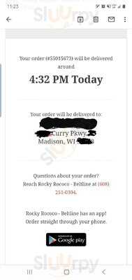 Rocky Rococo Pan Style Pizza