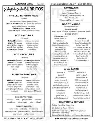 Girlsgirlsgirls Burritos