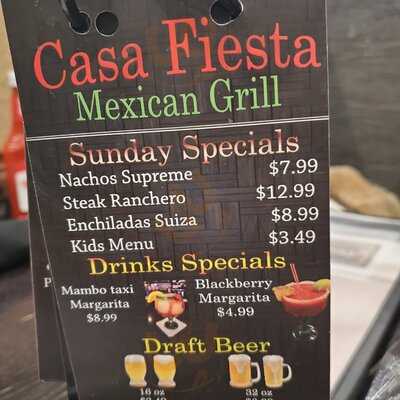 Casa Fiesta Mexican Grill
