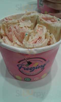 Freezing Thai Rolled Ice Cream