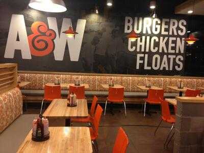 A & W Burgers Chicken Floats