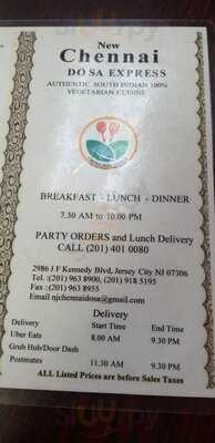 Chennai Dosa Express