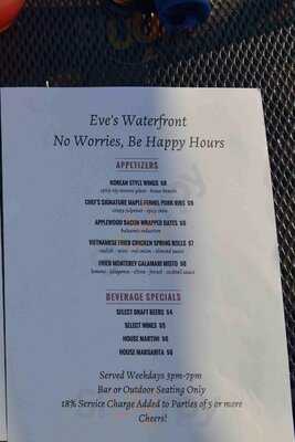 Eves Waterfront Restaurant