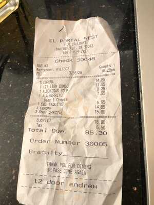 El Portal Mexican Grill