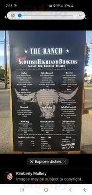 The Ranch Scottish Highland Burgers