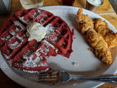 Heavenly Chicken And Waffles