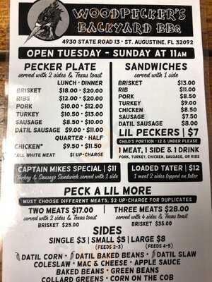 Woodpeckers Backyard Barbeque