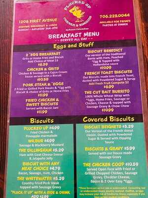 Plucked Up Chicken & Biscuits