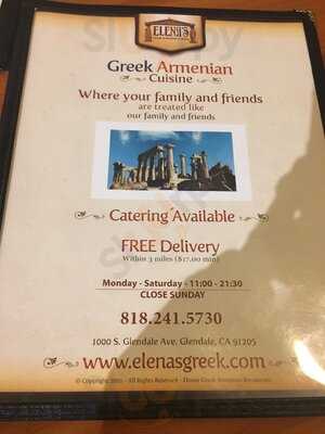 Elena Greek Armenian Cuisine
