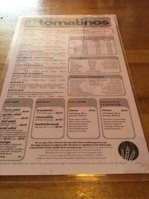 Tomatino's Pizza And Bake Shop