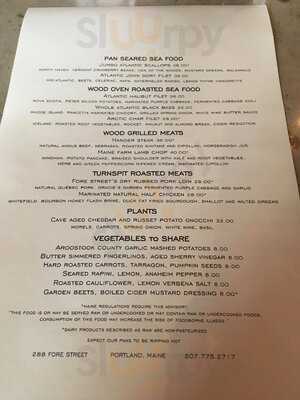 Fore Street Restaurant