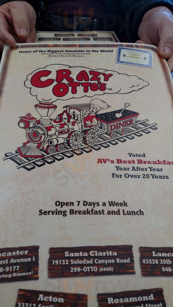 Crazy Otto's Diner Sc