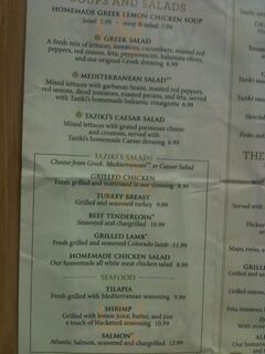 Taziki's Mediterranean Cafe - Shreveport