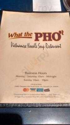 What The Pho