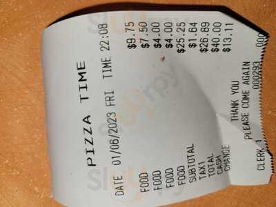 Pizza Time Of St Augustine