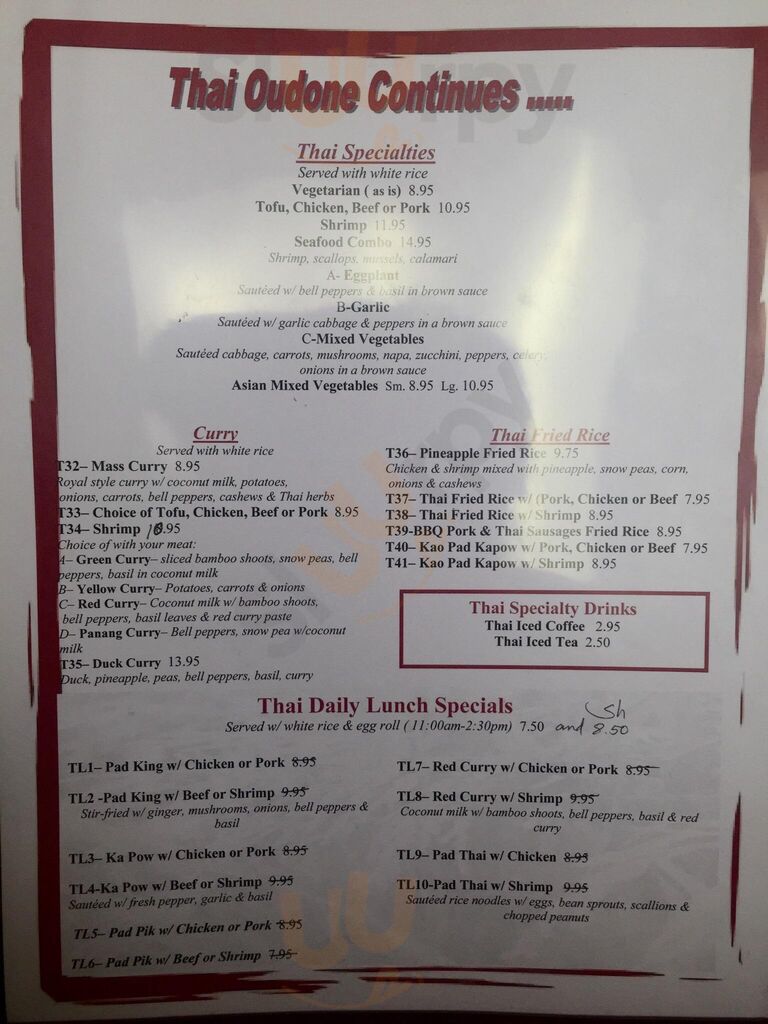 Thai Oudone Valley Grill