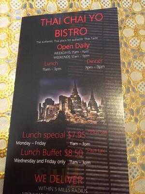 Thai Chai Yo Bistro
