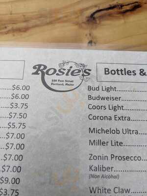 Rosie's Restaurant And Pub