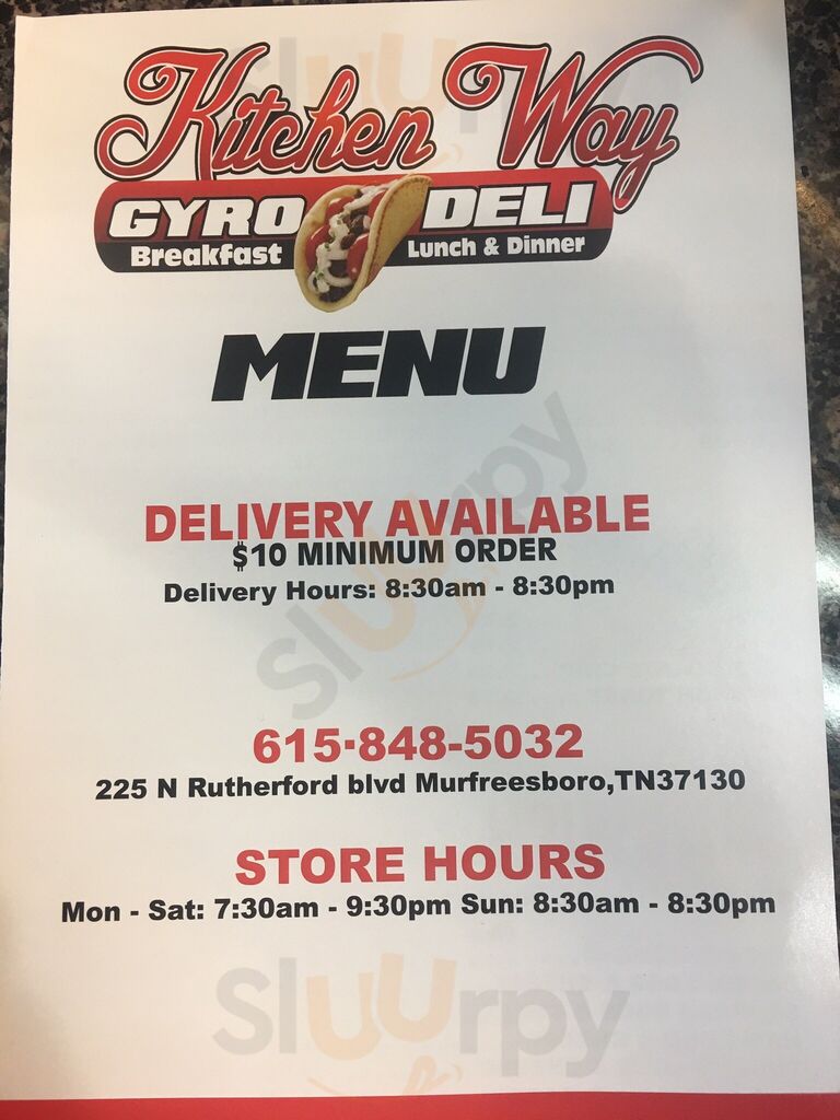 Kitchen Way Gyro Deli