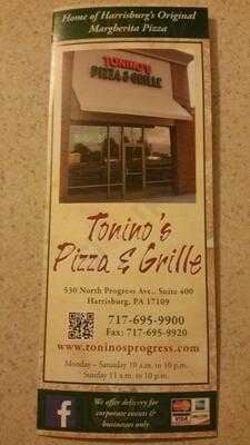 Tonino's Pizza And Grille